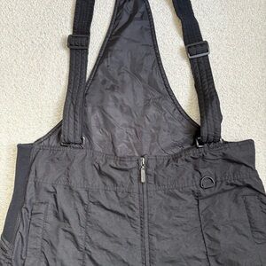 HEAD Snow Bib Ski Pants Men XL Black Vintage 90s